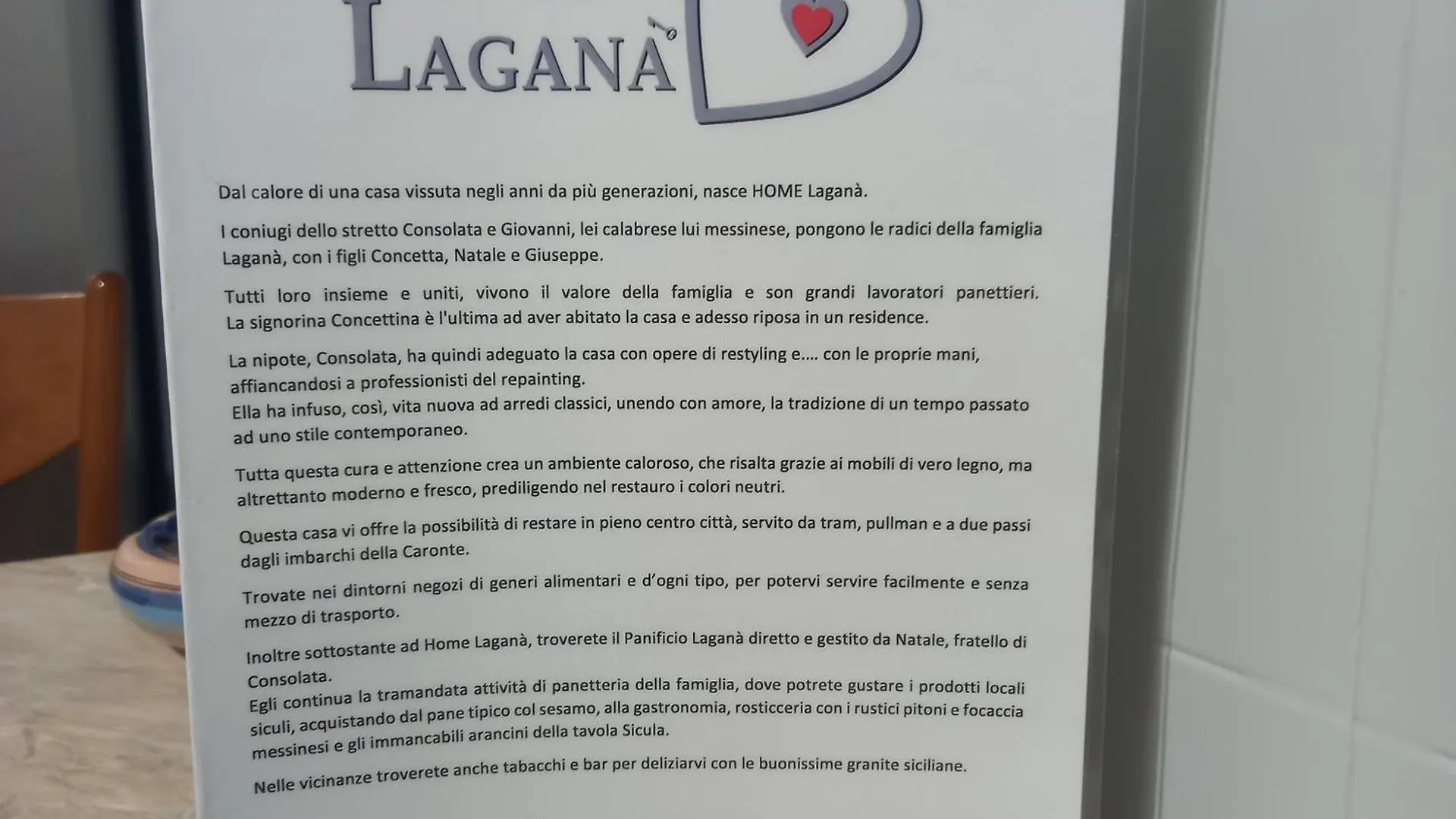 Home Lagana' Messina